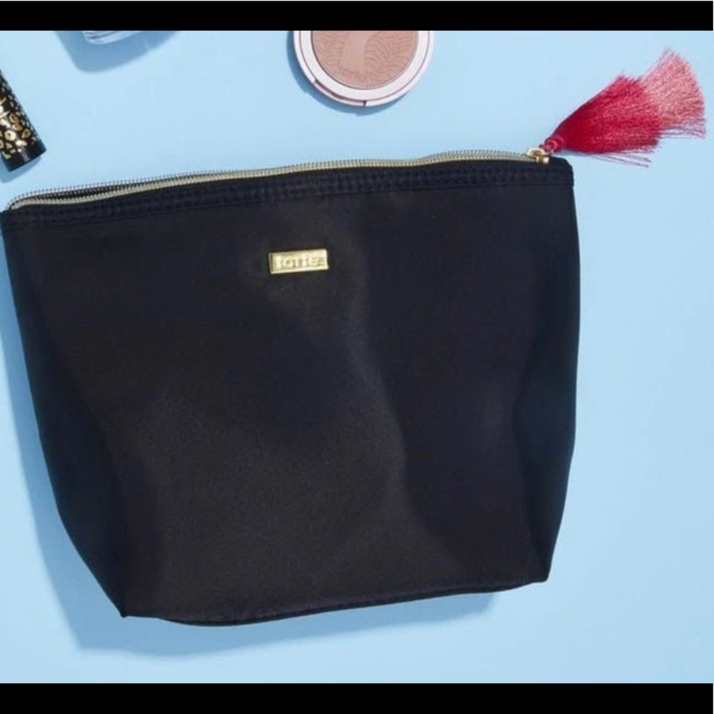 ๐ฟ TARTE Tassels Black Makeup / Cosmetics Bag ๐ฟ - Picture 4 of 4